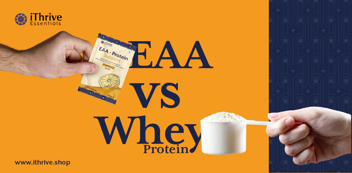 EAA Supplement vs. Whey Protein | Which is the right choice?