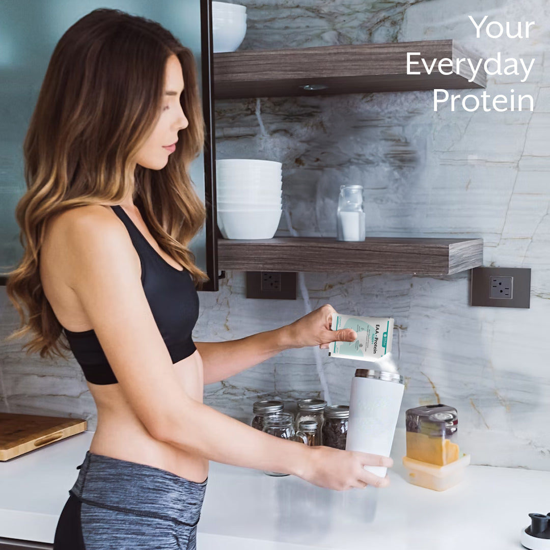 EAA Protein Support – Lemon Flavor | Build Muscle, Boost Energy & Recovery | 30 Sachets