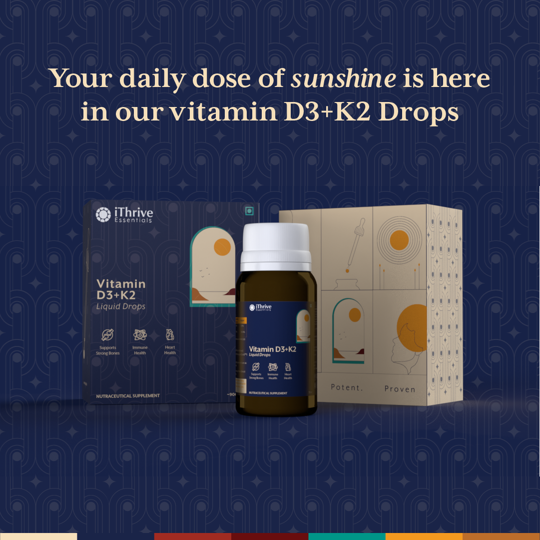 Vitamin D3 + K2 in MCT Oil - 30ml