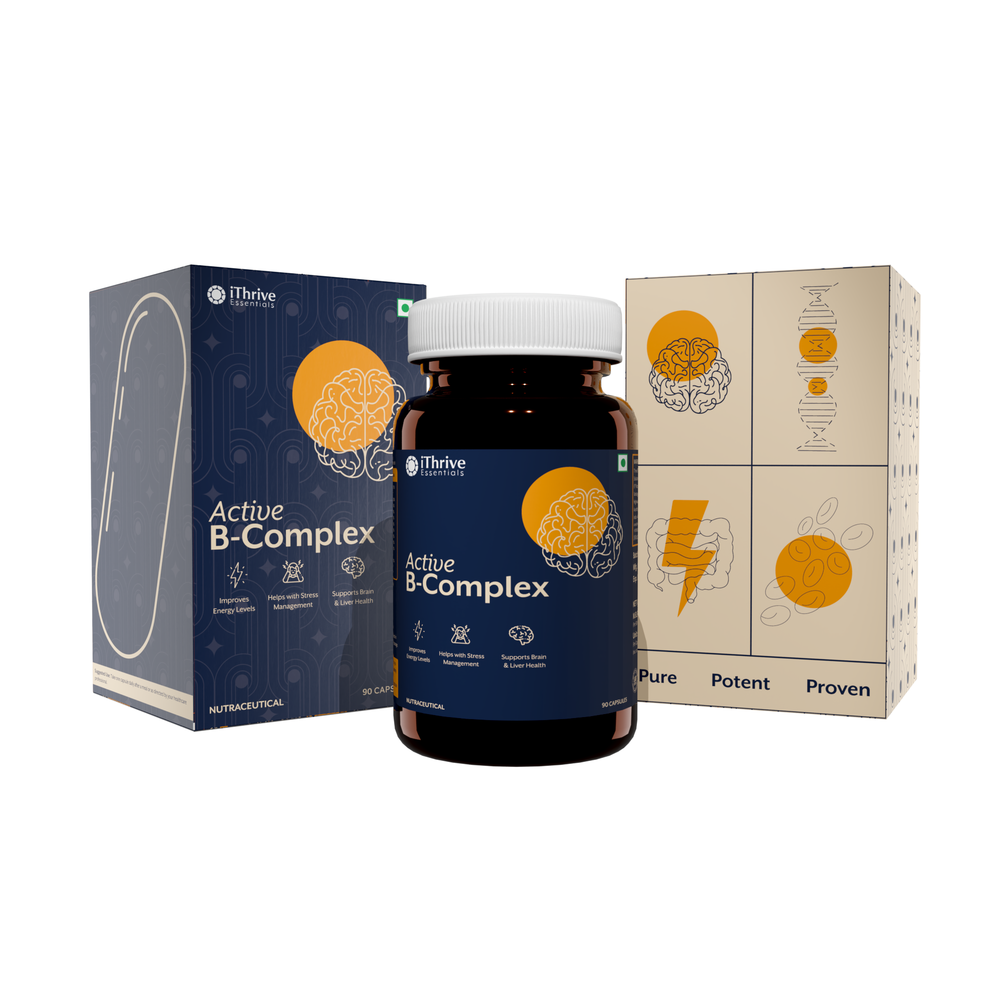 Active B-Complex - 90 Capsules