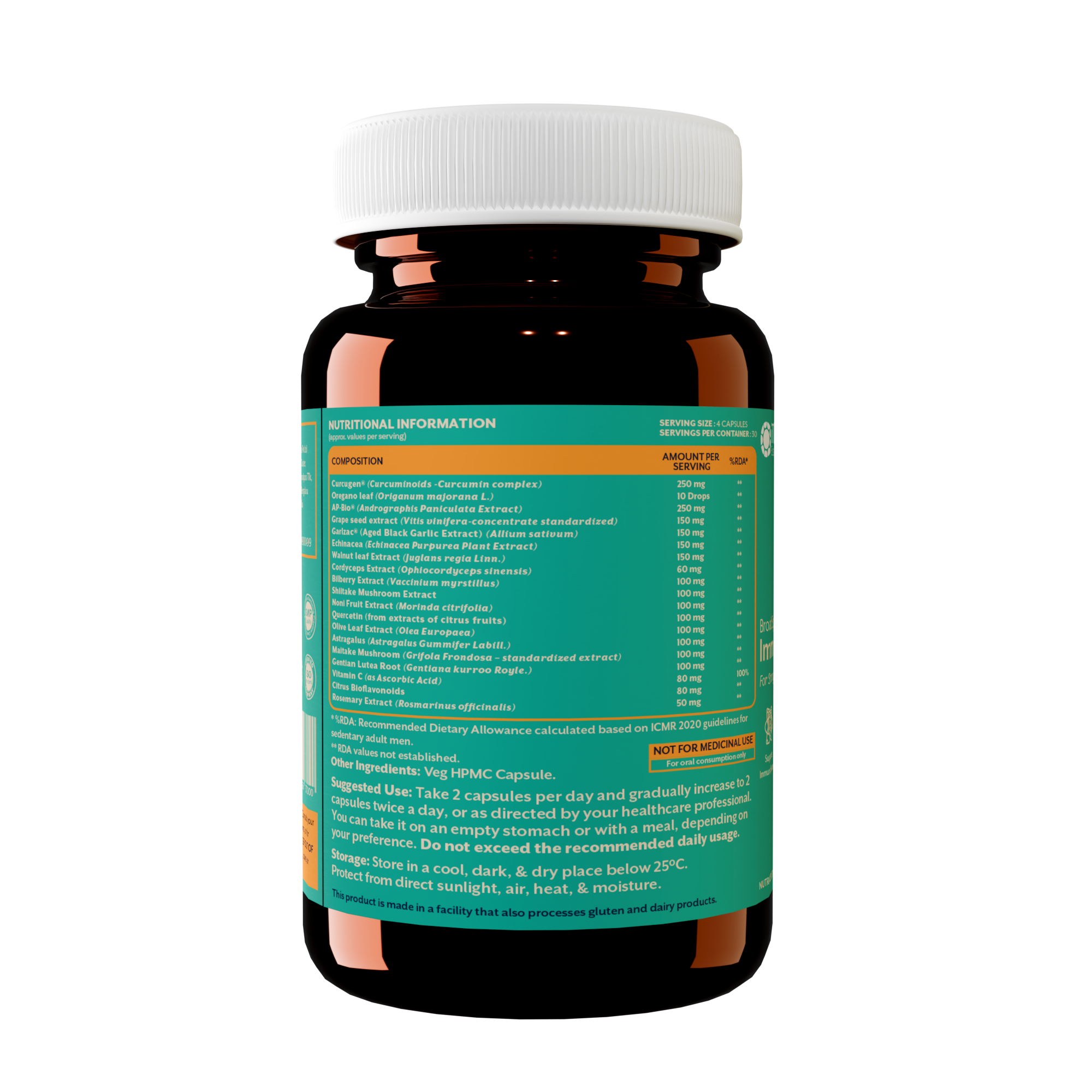 Immune Support - Strengthen Your Immunity | 120 Capsules
