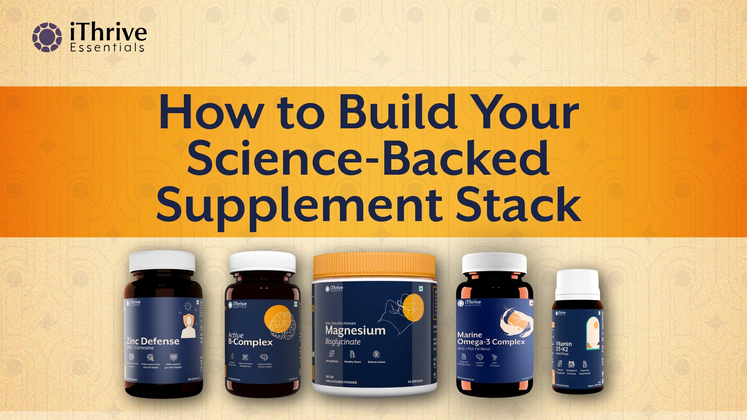 How to Build Your Science-Backed Supplement Stack