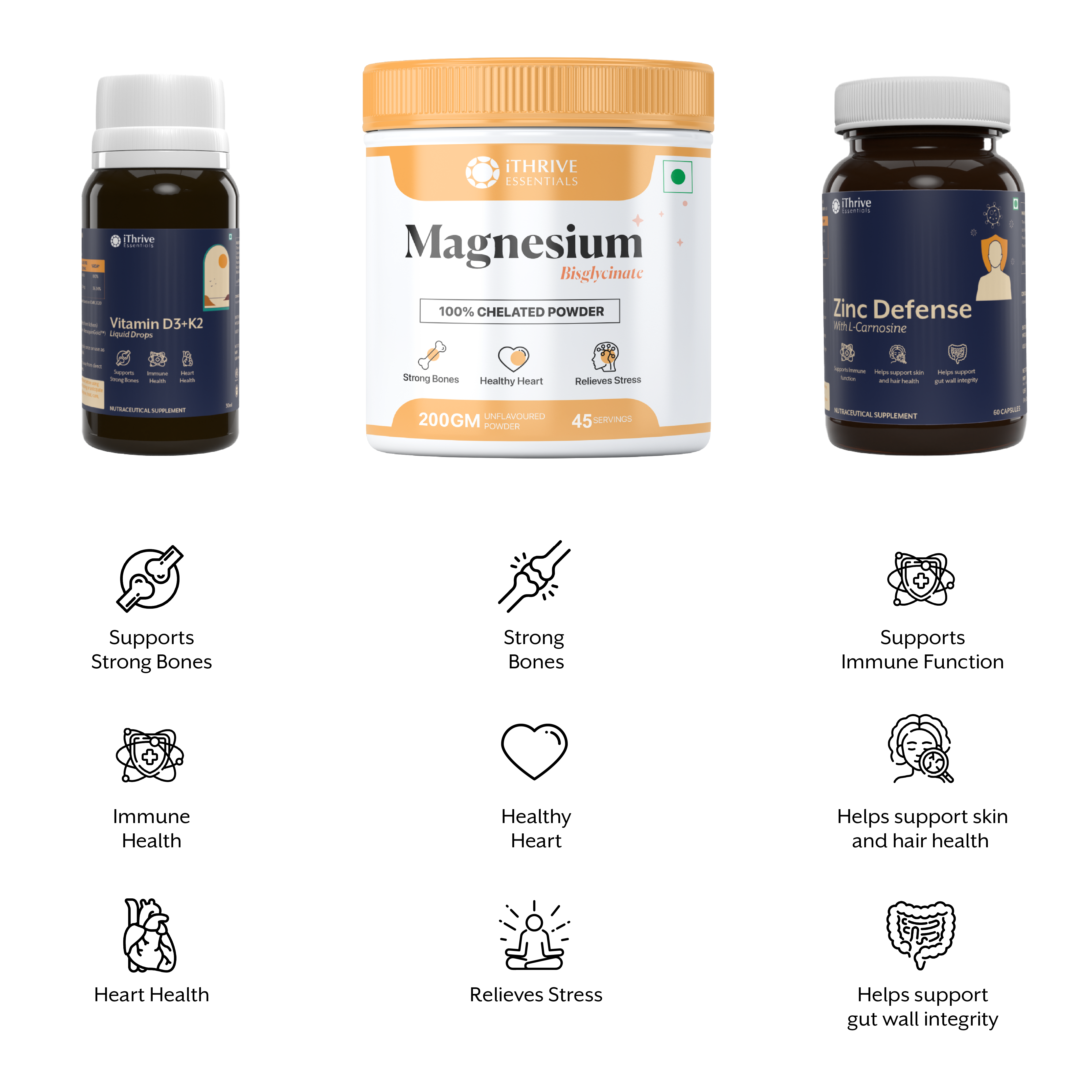 diwali combo magnesium vitamin d3 zinc supplement benefits