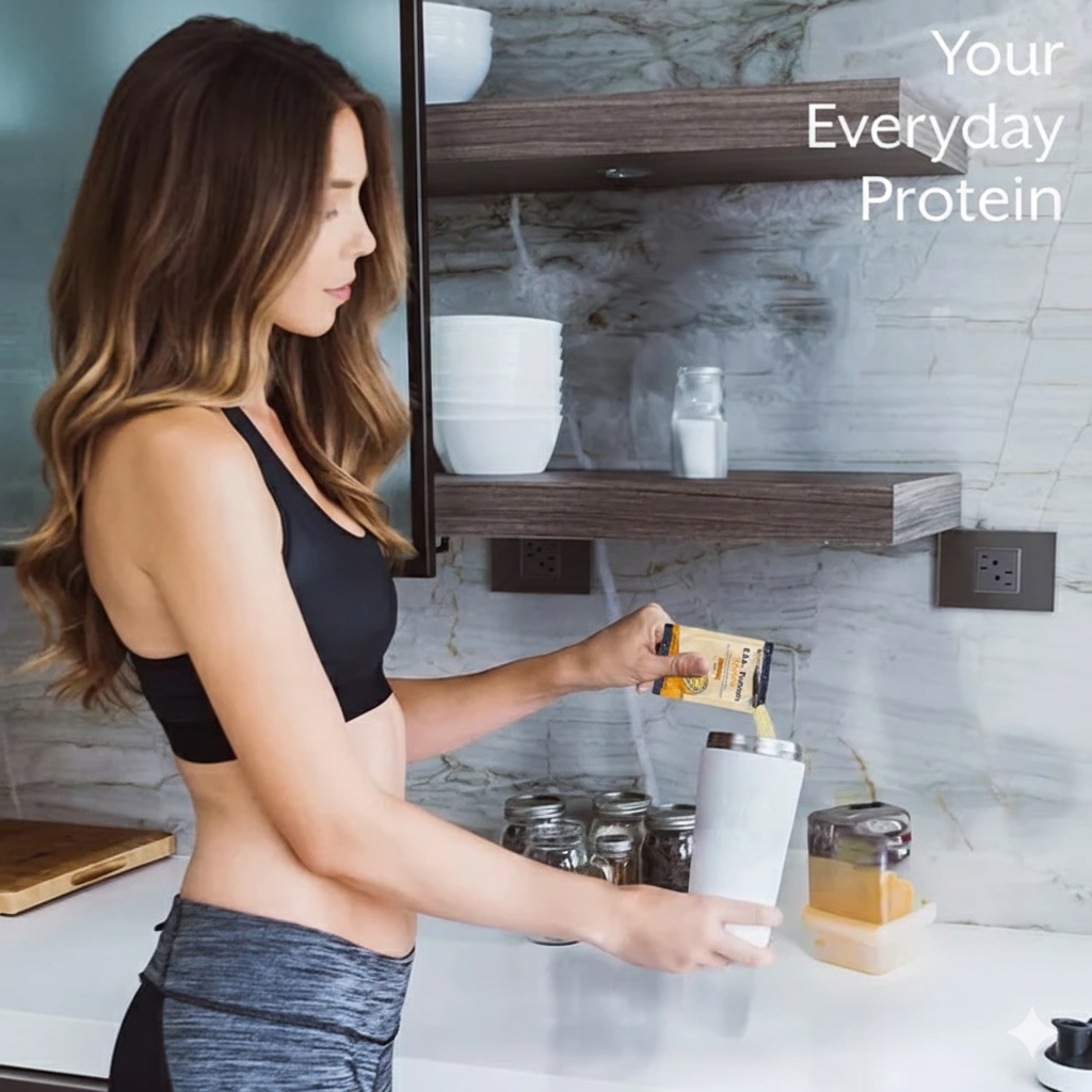 EAA Protein Support – Lemon Flavor | Build Muscle, Boost Energy & Recovery | 30 Sachets