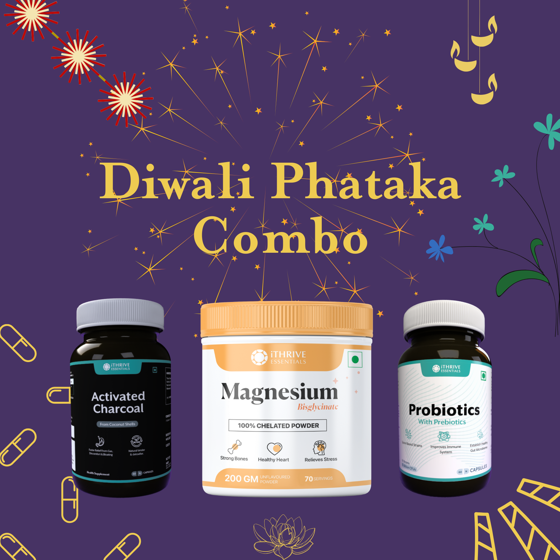 Phataka Combo for Gut Health iThrive Essentials