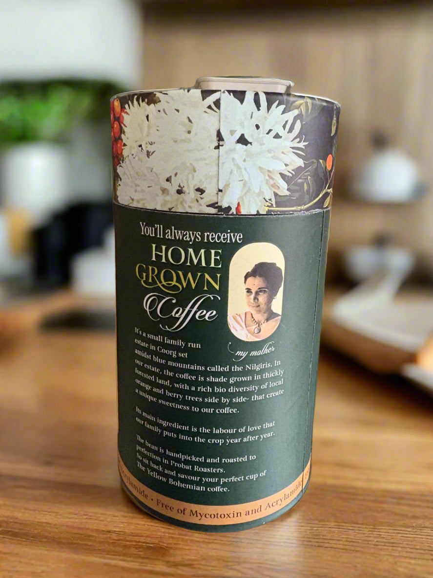 The Yellow Bohemian Arabica Dark Roast Organic Coffee Beans